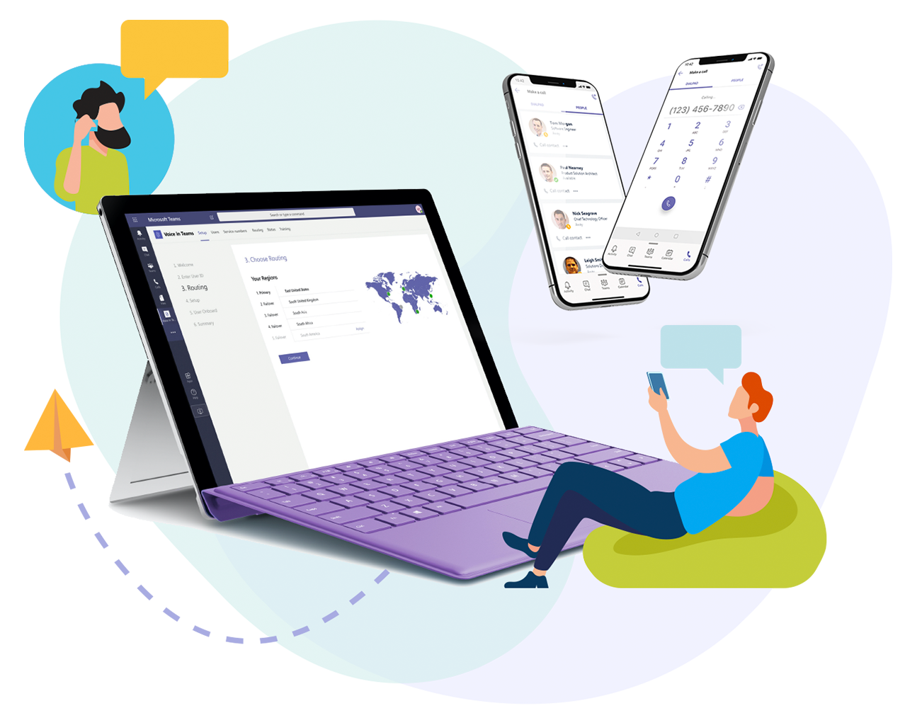 MIGRATE LEGACY VOICE SYSTEMS TO MICROSOFT TEAMS Bluepoint